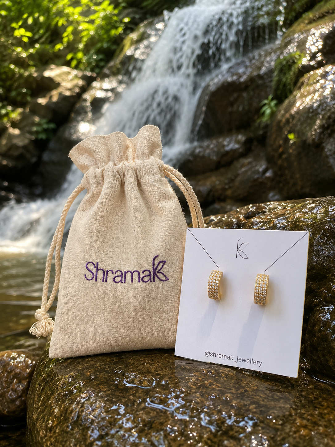 Shramak Aurora Luxe Hoops