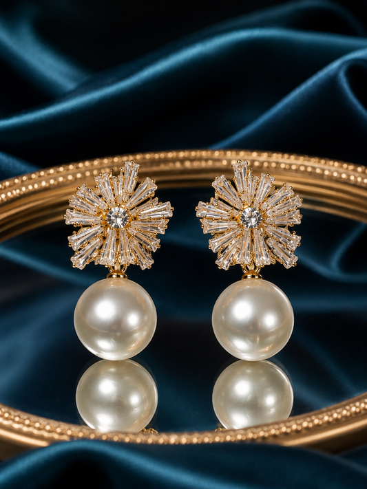 Pearl Stud Earrings