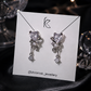 Celestial Heart Crystal Earrings