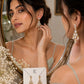 Gold-Tone Crystal Drop Earrings