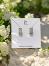 Crystal Huggie Earrings