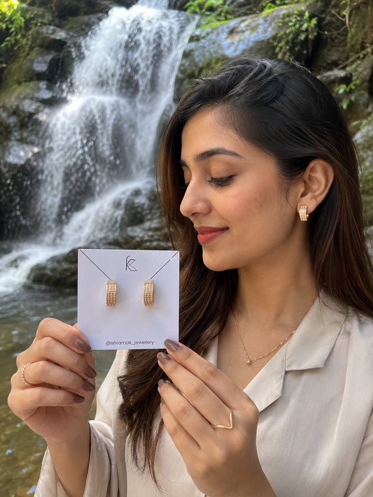 Shramak Aurora Luxe Hoops