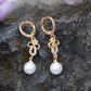 Golden Pearl Dangle