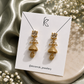 Gold-Tone Crystal Jhumka Drop Earrings