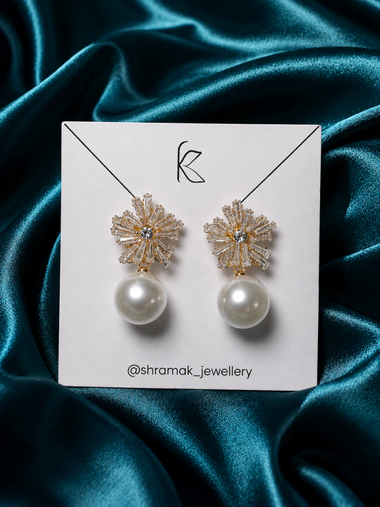 Pearl Stud Earrings