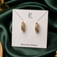 Classic CZ Huggie Hoop Earrings