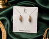Classic CZ Huggie Hoop Earrings