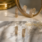 Classic CZ Huggie Hoop Earrings