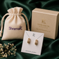 Classic CZ Huggie Hoop Earrings