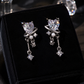 Celestial Heart Crystal Earrings