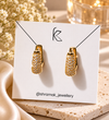 Pavé CZ Huggie Hoop Earrings